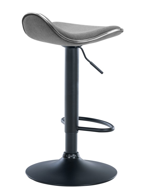 Barová stolička Shanghai látka, svetlosivá