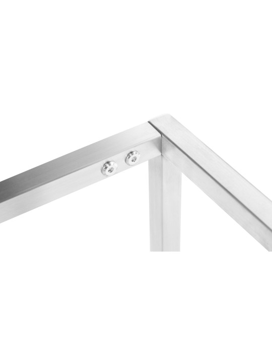 Lavička Barci FABRIC, tmavosivá