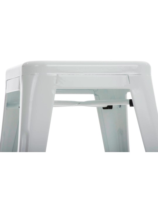Sada 4 ks taburetiek Armin, biela