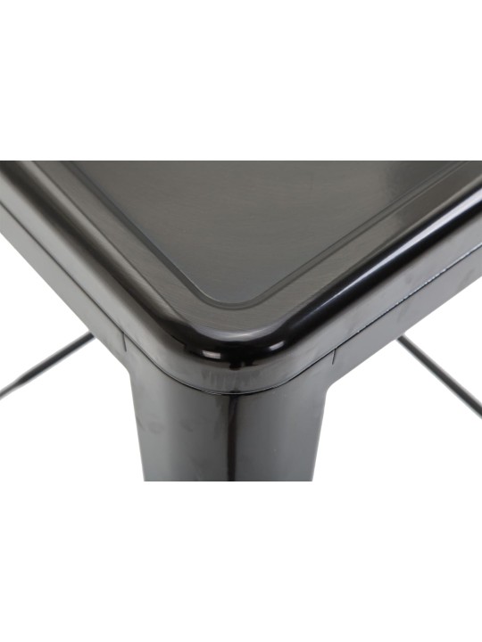 Sada 2 barových stoličiek Joshua V2, čierna