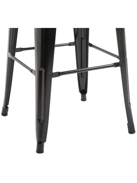 Sada 2 barových stoličiek Joshua V2, čierna