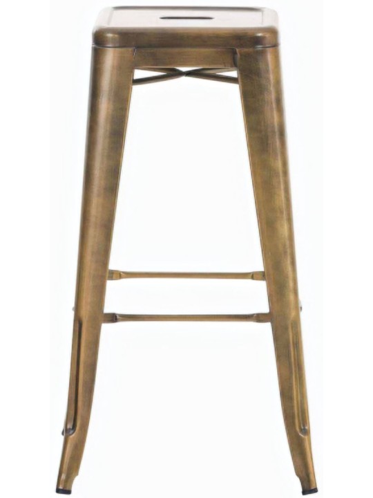 Sada 2 barových stoličiek Joshua V2, zlatá