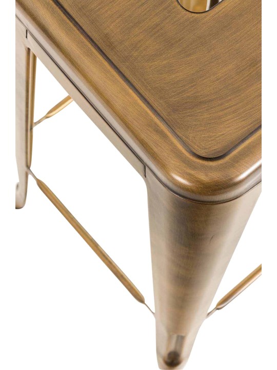 Sada 2 barových stoličiek Joshua V2, zlatá