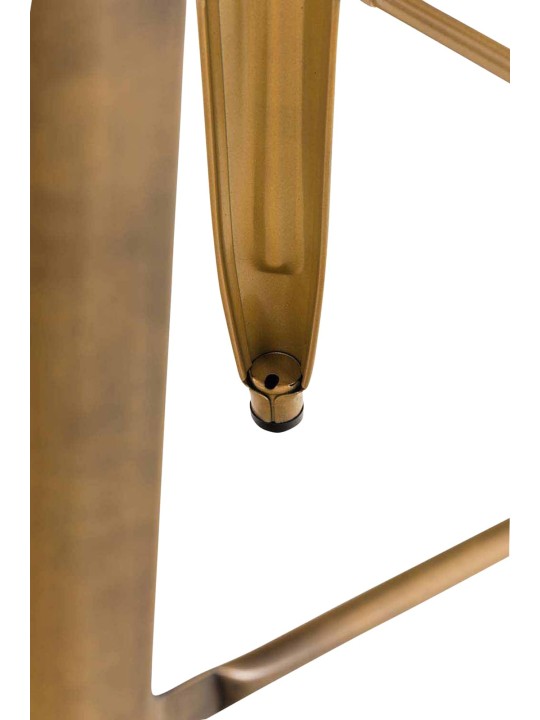 Sada 2 barových stoličiek Joshua V2, zlatá