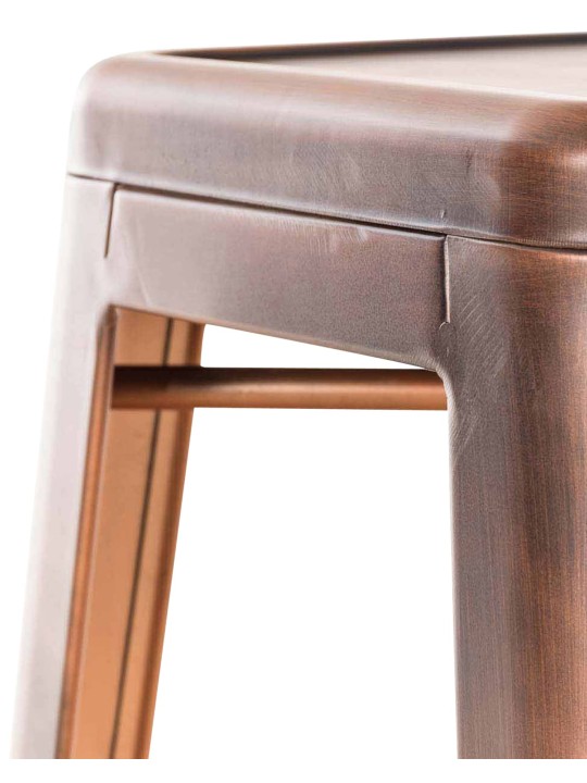 Sada 2 barových stoličiek Joshua V2, medená