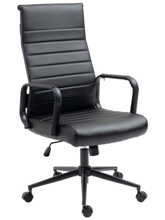 Kancelárska stolička Columbus, čierna/čierna