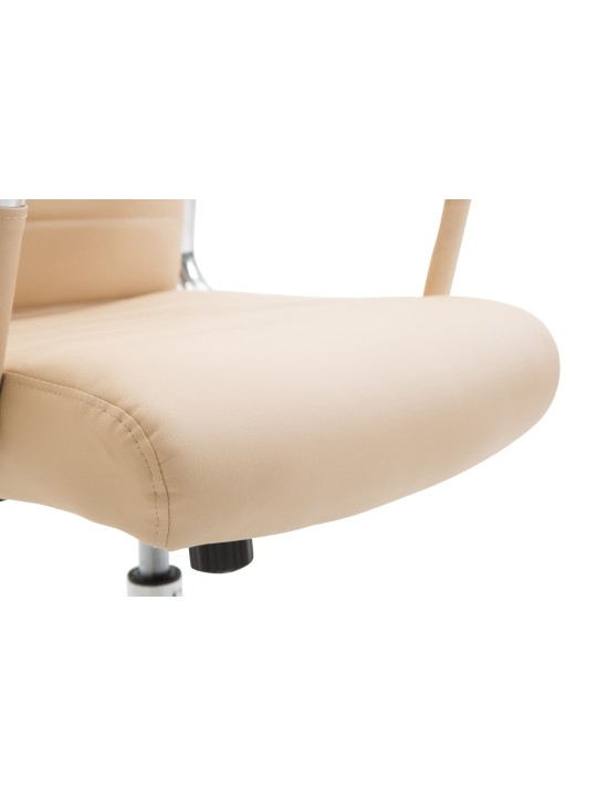 Kancelárska stolička Columbus, krémová