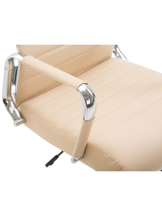 Kancelárska stolička Columbus, krémová