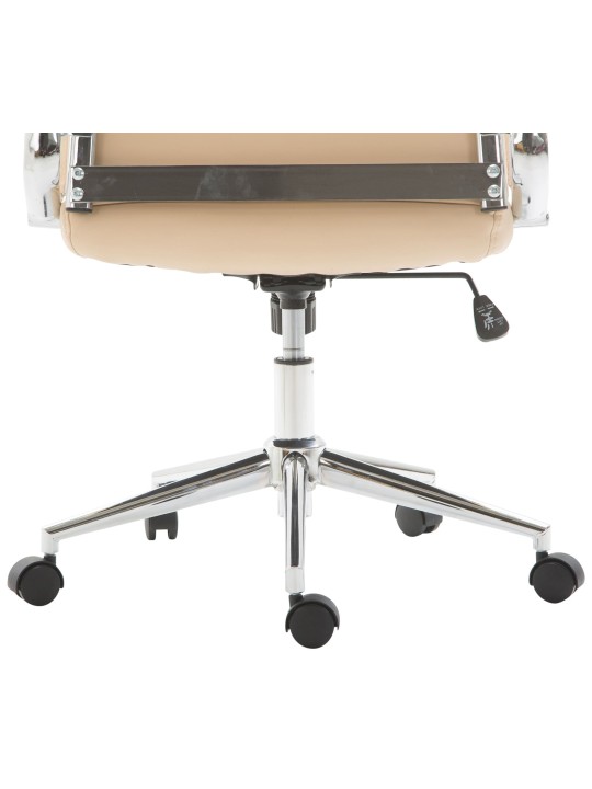 Kancelárska stolička Columbus, krémová