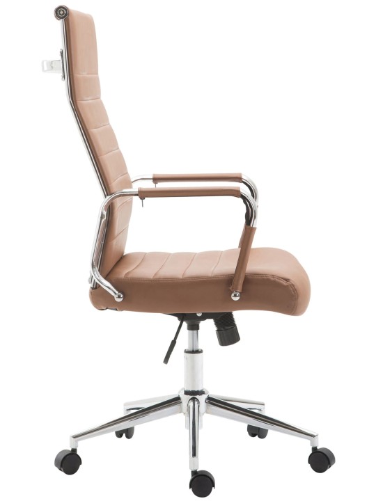 Kancelárska stolička Columbus, svetlohnedá