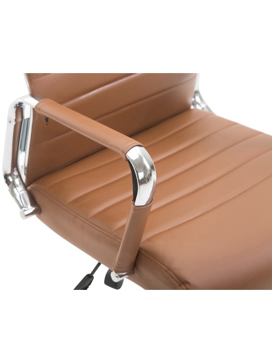 Kancelárska stolička Columbus, svetlohnedá