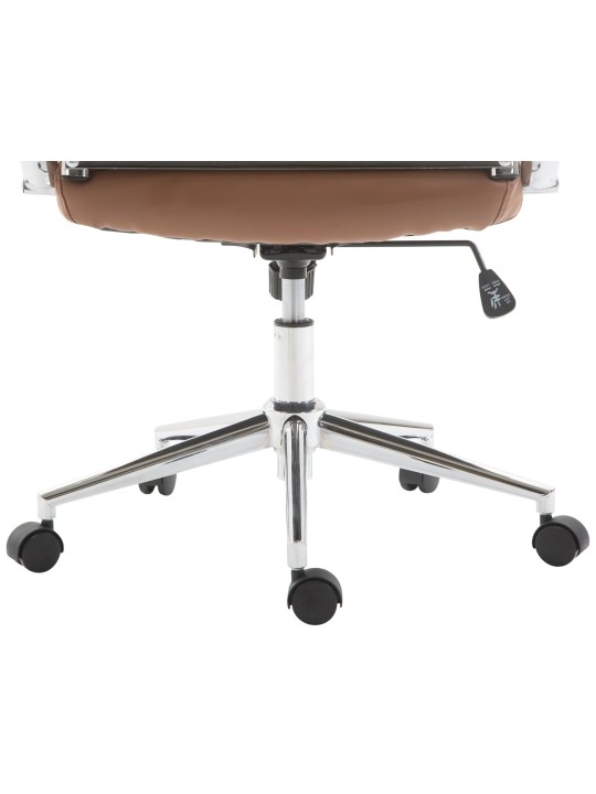 Kancelárska stolička Columbus, svetlohnedá