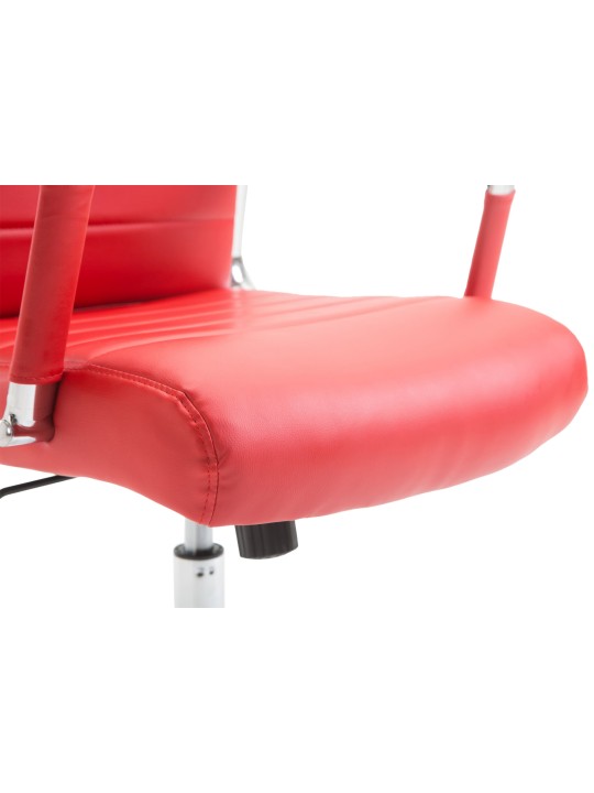 Kancelárska stolička Columbus, červená