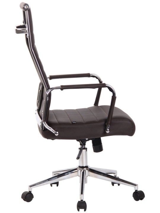 Kancelárska stolička Columbus, hnedá