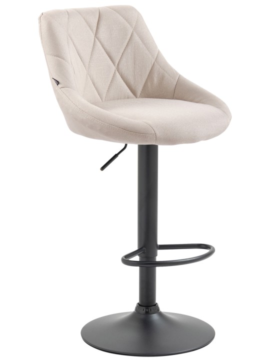 Barová stolička Lazio látka, krémová