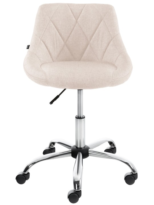 Pracovná stolička Lazio látka, krémová