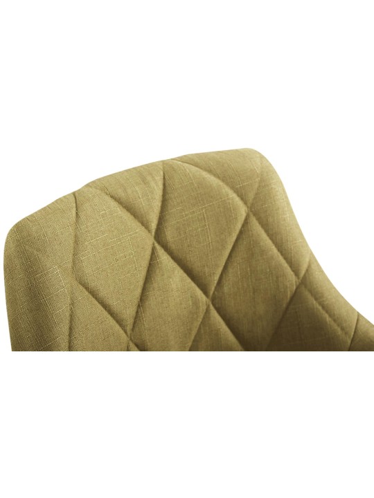 Pracovná stolička Lazio látka, zelená