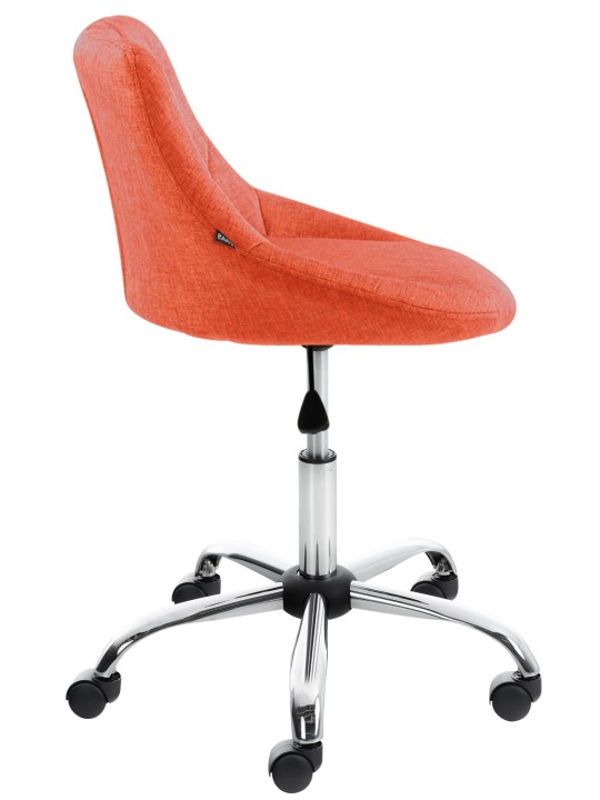 Pracovná stolička Lazio látka, oranžová