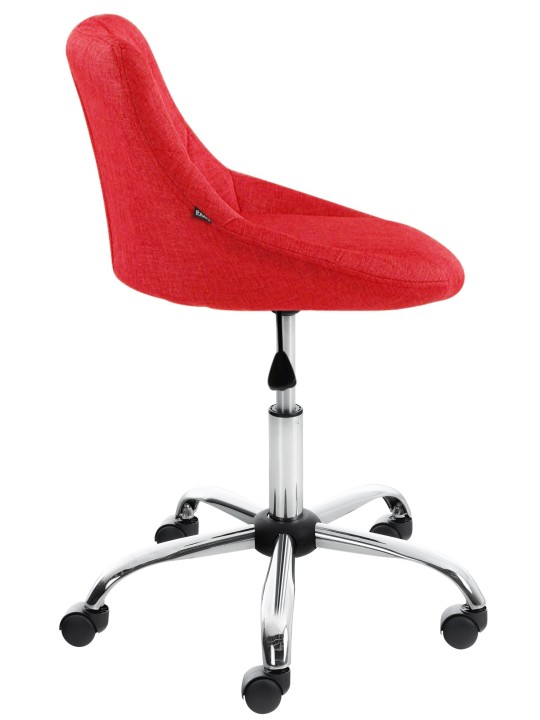Pracovná stolička Lazio látka, červená