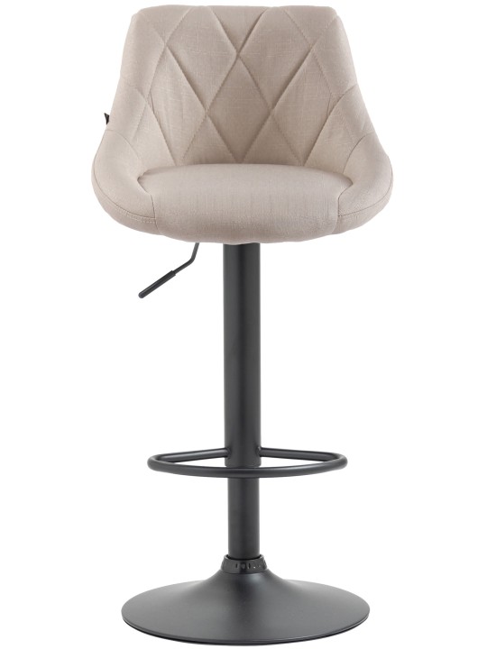 Barová stolička Lazio látka, krémová