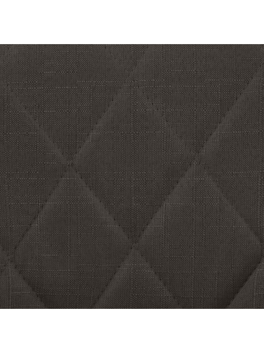 Barová stolička Lazio látka, tmavosivá