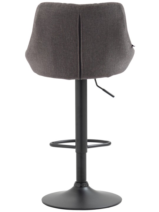 Barová stolička Lazio látka, sivá