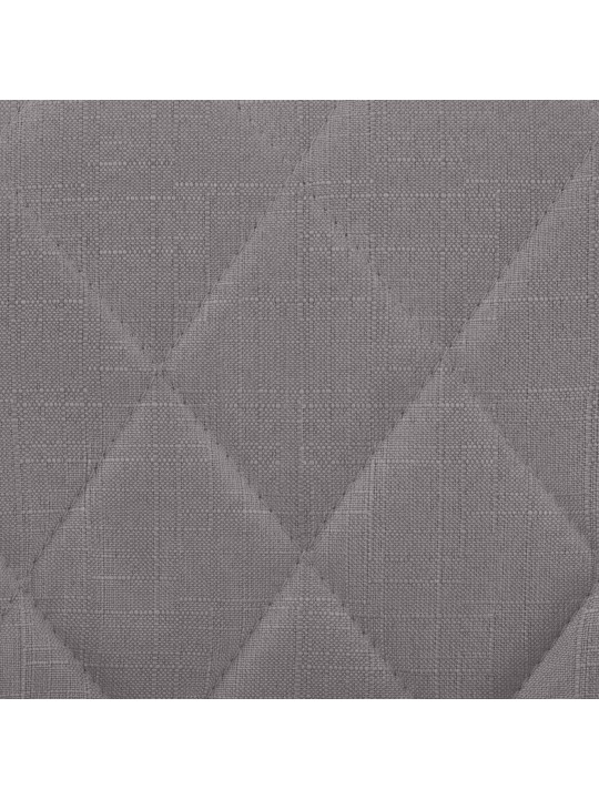 Barová stolička Lazio látka, sivá