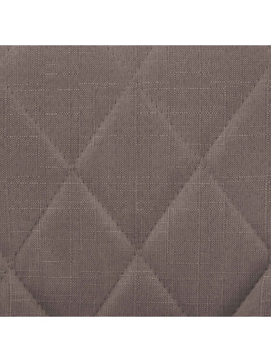 Barová stolička Lazio látka, šedohnedá