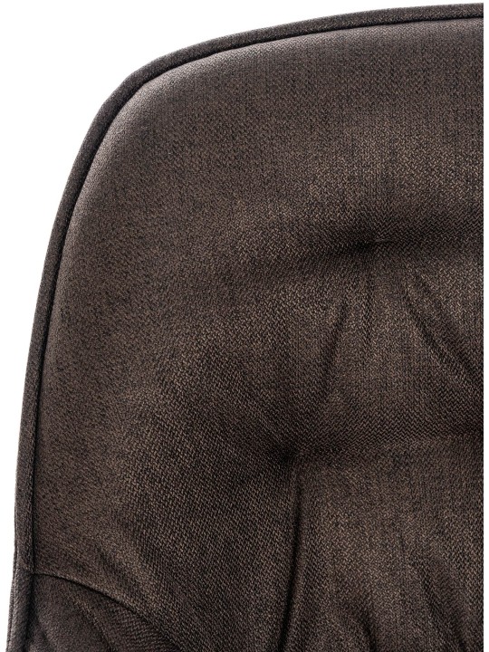 Sada 2 barových stoličiek Gibson látka, hnedá