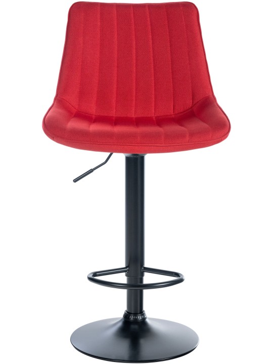Barová stolička Toni látka, červená