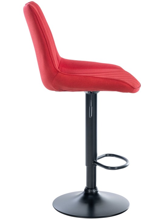 Barová stolička Toni látka, červená