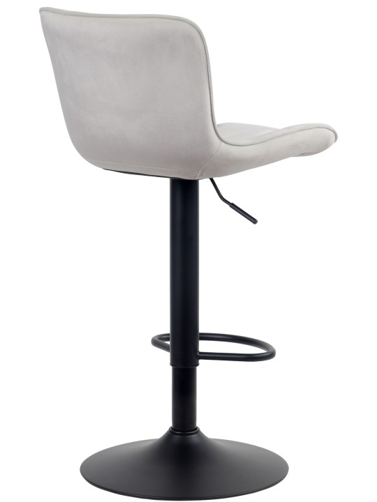 Barová stolička Linus velvet, krémová