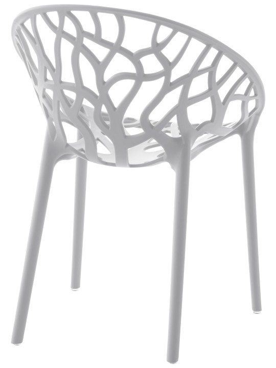 Sada 4 stoličiek Hope, svetlosivá