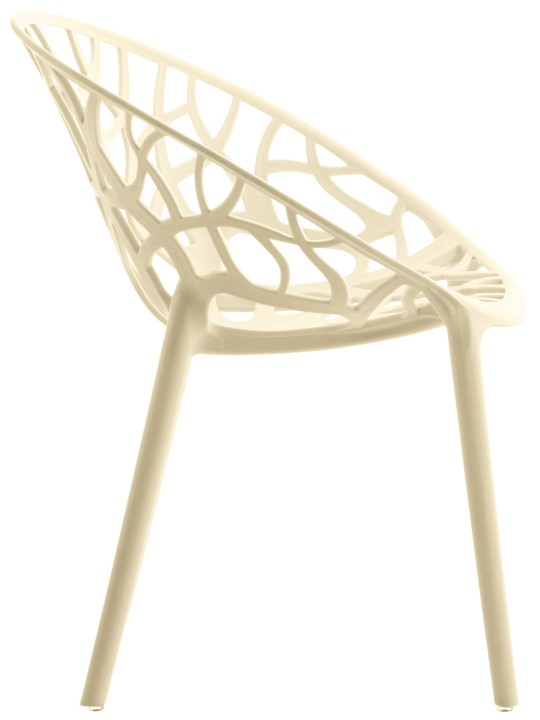 Sada 4 stoličiek Hope, krémová