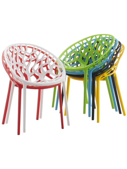 Sada 4 stoličiek Hope, krémová