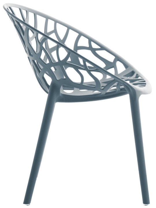 Sada 4 stoličiek Hope, sivá