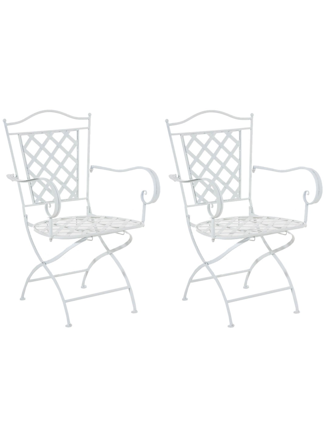 Sada 2 stoličiek Adara, biela