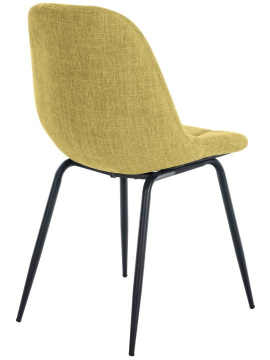 Stolička Tom tkanina, svetlozelená