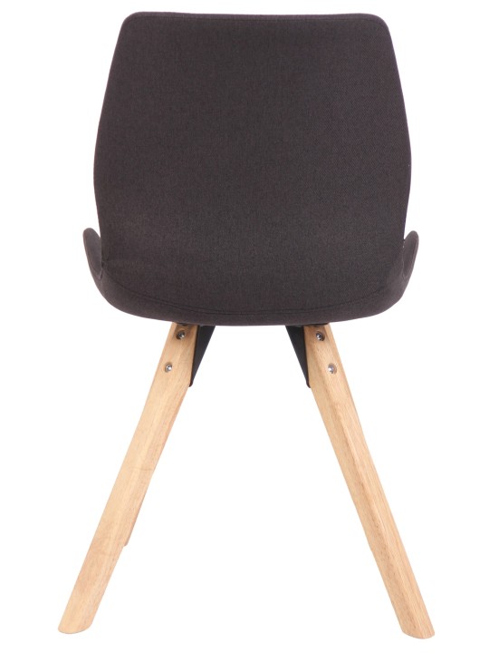 Sada 2 stoličiek látka Luna, čierna