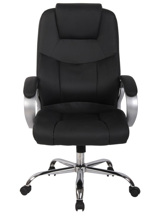 Kancelárske kreslo BIG Apollo z umelej kože V2, čierna