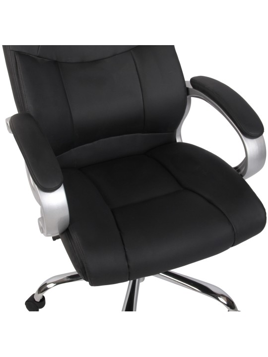 Kancelárske kreslo BIG Apollo z umelej kože V2, čierna