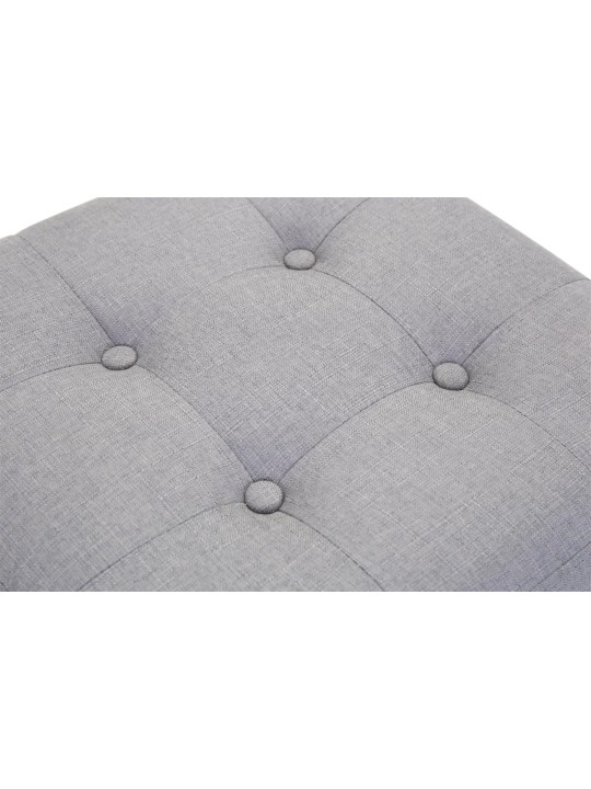 Sada 2 ks stoličiek Pharaoh, starožitné-svetlé, svetlosivá