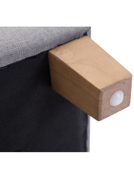 Sada 2 ks stoličiek Pharaoh, starožitné-svetlé, svetlosivá