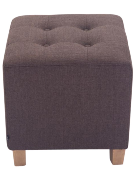 Sada 2 ks stoličiek Pharaoh, starožitné-svetlé, hnedá