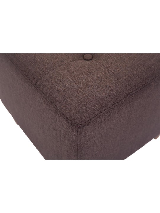 Sada 2 ks stoličiek Pharaoh, starožitné-svetlé, hnedá