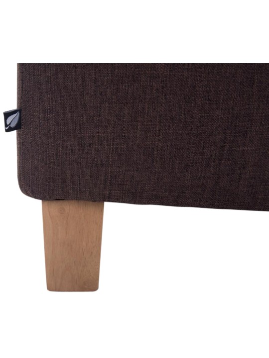 Sada 2 ks stoličiek Pharaoh, starožitné-svetlé, hnedá