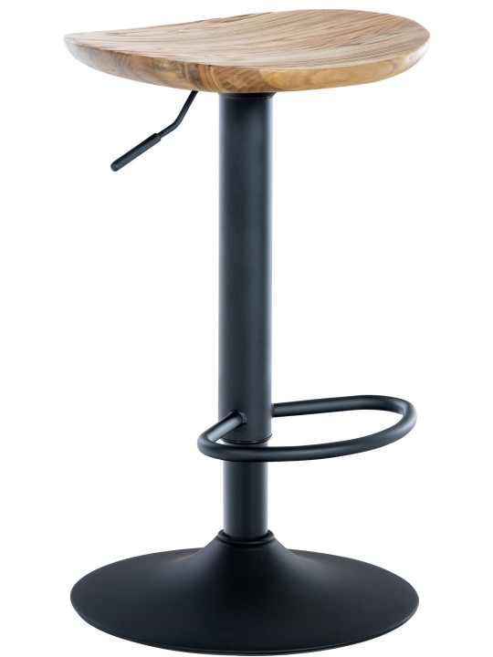 Barová stolička Skelde, prírodná