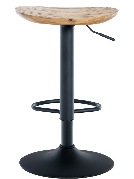 Barová stolička Skelde, prírodná