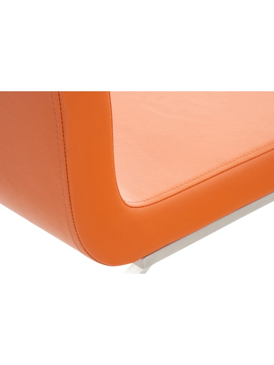 Sada 2 jedálenských stoličiek Belfort, oranžová