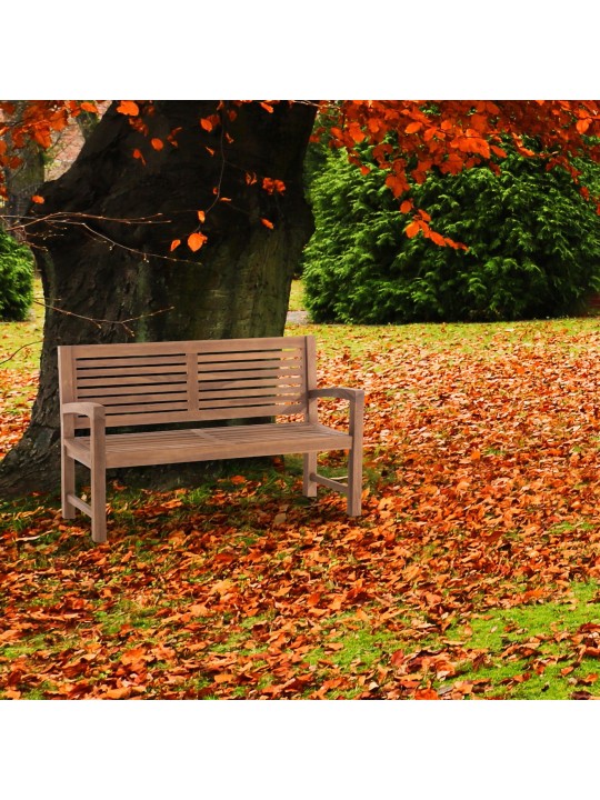 Teaková lavica Halden 150 cm, teak